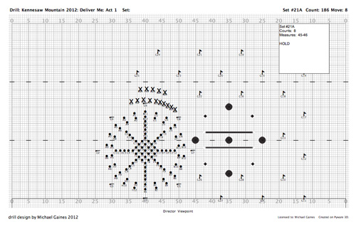 marching band drill chart printable